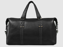 Load image into Gallery viewer, Ardent - Black Leather Duffel - Bag - Rust & Fray