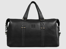 Load image into Gallery viewer, Ardent - Black Leather Duffel - Bag - Rust & Fray