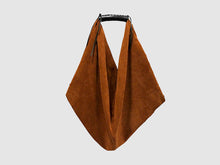 Load image into Gallery viewer, Boho - Cognac Suede - Bag - Rust & Fray