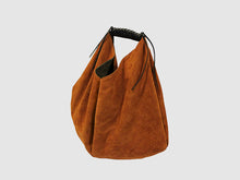 Load image into Gallery viewer, Boho - Cognac Suede - Bag - Rust & Fray