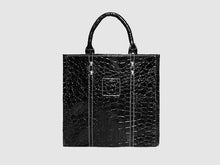 Load image into Gallery viewer, Michelle - Alligator Vegan Leather - Bag - Rust & Fray