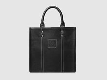 Load image into Gallery viewer, Michelle - Black Vegan Leather - Bag - Rust & Fray