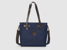 Load image into Gallery viewer, Urbanite BD - Blue Denim Crossbody - Bag - Rust & Fray