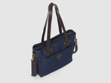 Load image into Gallery viewer, Urbanite BD - Blue Denim Crossbody - Bag - Rust & Fray
