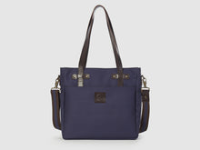 Load image into Gallery viewer, Urbanite BG - Blue Gabardine Crossbody - Bag - Rust & Fray