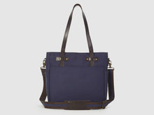 Load image into Gallery viewer, Urbanite BG - Blue Gabardine Crossbody - Bag - Rust & Fray
