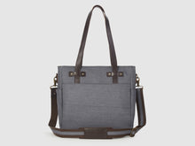 Load image into Gallery viewer, Urbanite GD - Gray Denim Crossbody - Bag - Rust & Fray