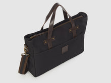 Load image into Gallery viewer, Prodigy KG - Black Gabardine Large Crossbody - Bag - Rust & Fray