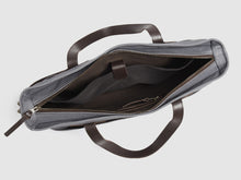 Load image into Gallery viewer, Prodigy GD - Gray Denim Large Crossbody - Bag - Rust & Fray