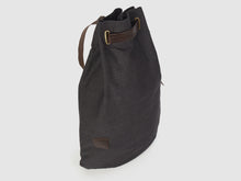 Load image into Gallery viewer, Serenity KD - Black Denim Backpack - Bag - Rust & Fray
