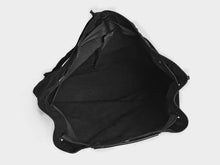 Load image into Gallery viewer, Serenity KL - Black Leather Yoga Backpack - Bag - Rust & Fray