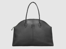 Load image into Gallery viewer, Frida - Black Leather Large Tote - Bag - Rust &amp; Fray