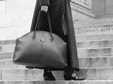 Load image into Gallery viewer, Frida - Black Leather Large Tote - Bag - Rust & Fray