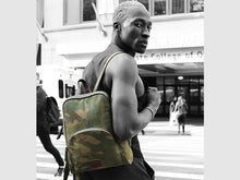 Load image into Gallery viewer, Rave - Denim Camo - Bag - Rust & Fray