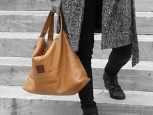 Load image into Gallery viewer, Vogue - Mustard Vegan Leather Hobo - Bag - Rust & Fray