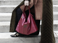 Load image into Gallery viewer, Vogue - Red Leather Hobo - Bag - Rust & Fray