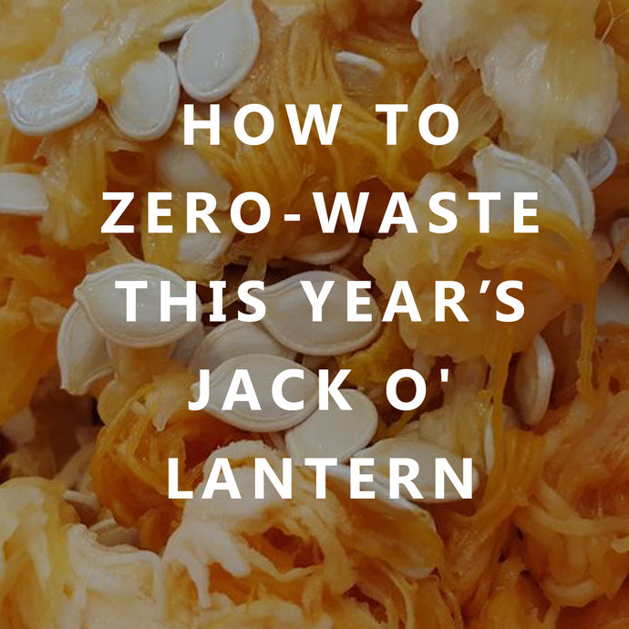 How to Zero-Waste this Year’s Jack O'Lantern