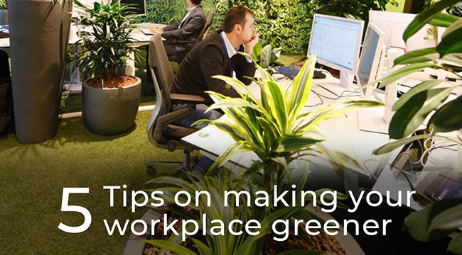 5 Easy Tips on Making your Workday Routine Greener
