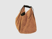 Load image into Gallery viewer, Boho - Tan Suede - Bag - Rust &amp; Fray