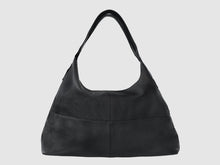 Load image into Gallery viewer, Vogue - Black Vegan Leather Hobo - Bag - Rust &amp; Fray