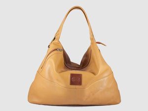 Vogue - Mustard Vegan Leather Hobo - Bag - Rust & Fray