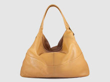 Load image into Gallery viewer, Vogue - Mustard Vegan Leather Hobo - Bag - Rust &amp; Fray