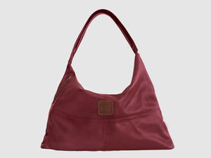 Vogue - Red Vegan Leather Hobo - Bag - Rust & Fray