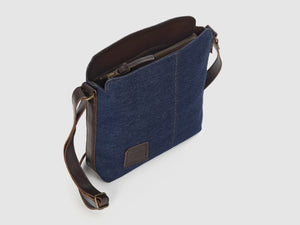 Latitude - Blue Denim Messenger Bag - Bag - Rust & Fray