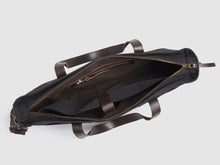 Load image into Gallery viewer, Prodigy KG - Black Gabardine Large Crossbody - Bag - Rust &amp; Fray