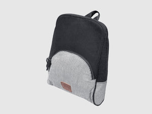 Rave BW - Black & White Cotton Backpack - Bag - Rust & Fray